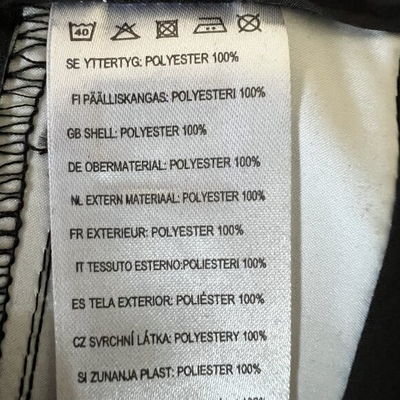 NEW Cross Men Range Pants 36x34 Black/White Regular Fit Stretch Wind Protection - Picture 7 of 13